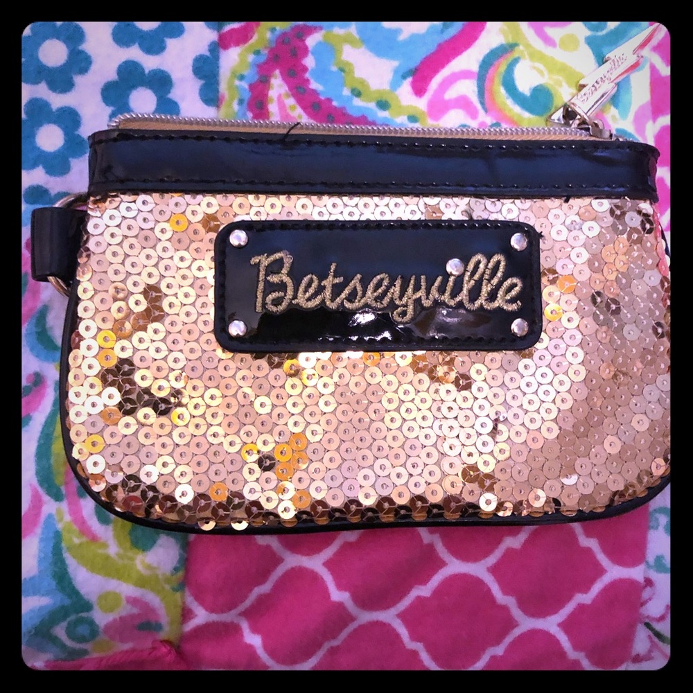 Betsey Johnson small coin purse